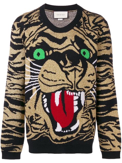 tiger sweater gucci|Gucci Tiger .